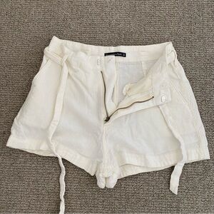 Abercrombie and fitch tie waist shorts